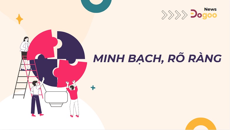 minh bạch rõ ràng app quản lý công việc Dogoo