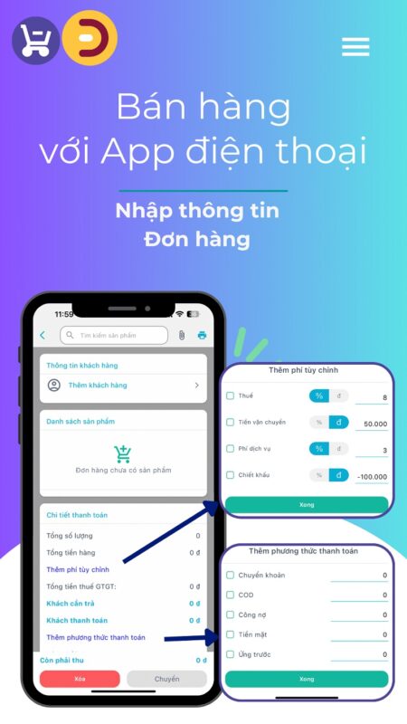 phần mềm bán hàng doPOS app