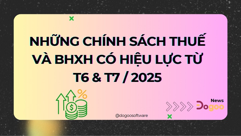 chính sách thuế và bhxh cho doanh nghiệp 2025