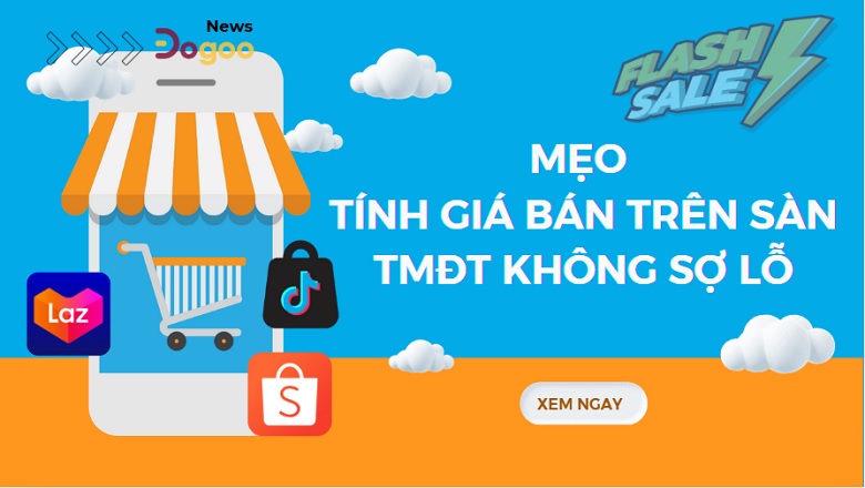 tính giá bán sàn tmđt onlie mới nhất