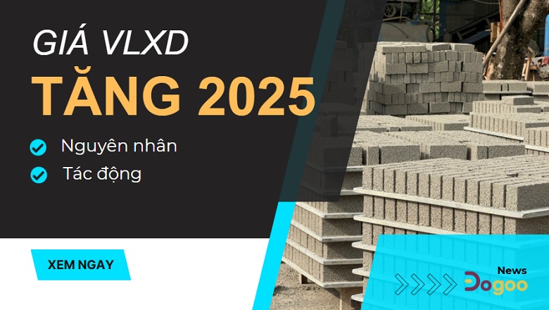 giá vật liệu xây dựng tăng 2025 do đâu