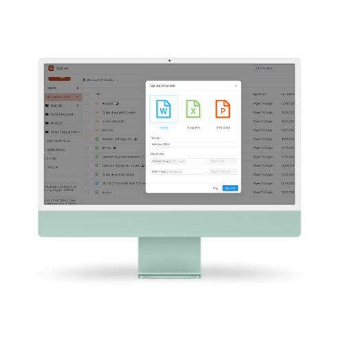 quản lý tài liệu công ty online