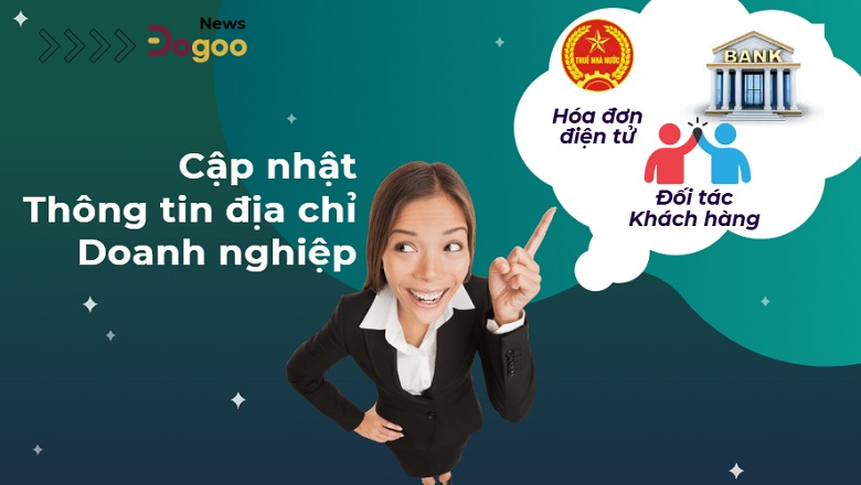 cách cập nhật địa chỉ mới cho doanh nghiệp