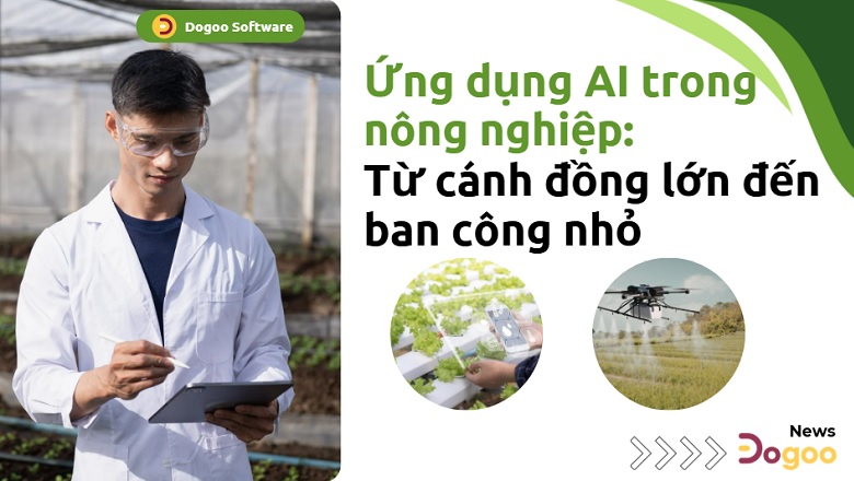 ứng dụng AI trong nông nghiệp hiện đại